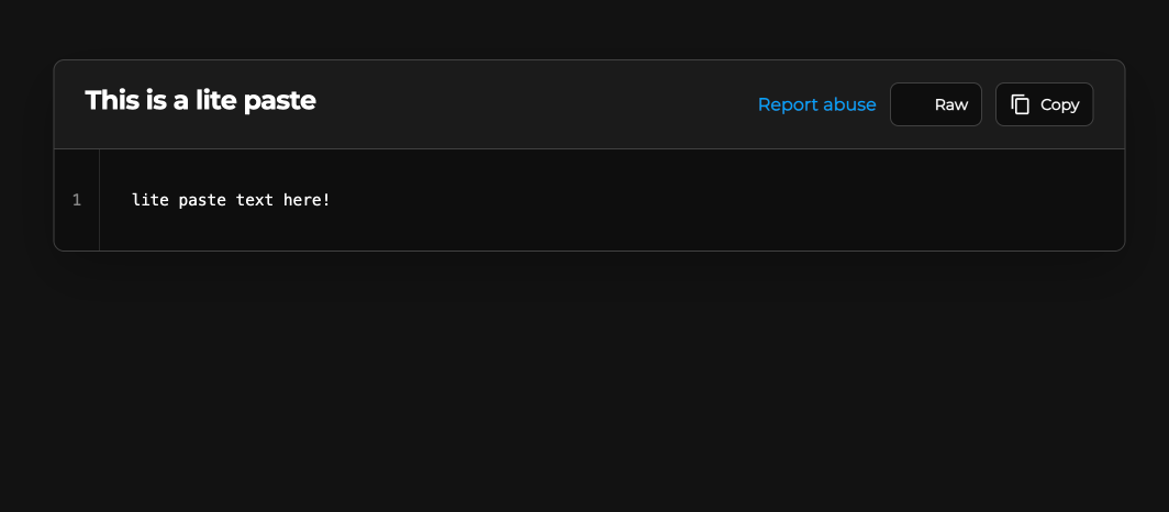 AnonPaste Lite paste viewer